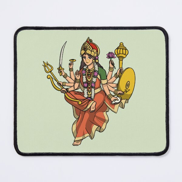 Item preview, Durga the goddess in anime style designed and sold by HeatherPhn.