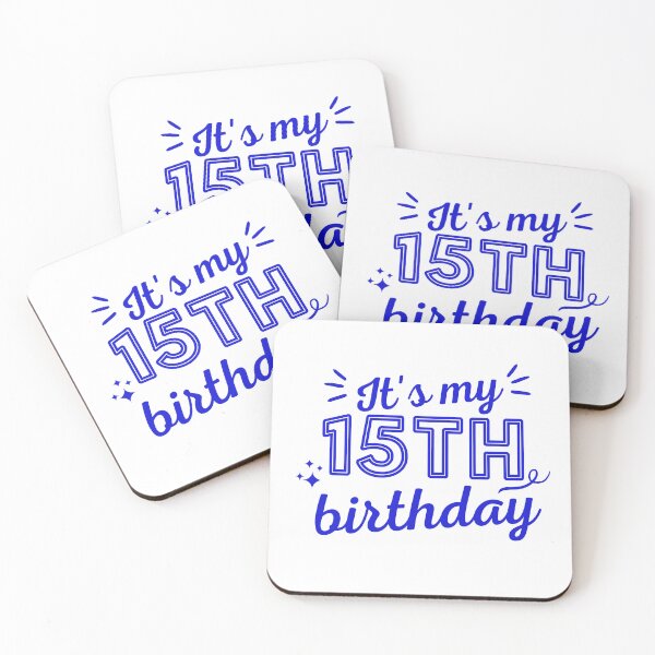 Item preview, 15th birtdhday gift for friends funny birdthday design designed and sold by ALLURE-minimal.