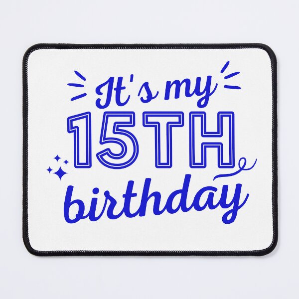 Item preview, 15th birtdhday gift for friends funny birdthday design designed and sold by ALLURE-minimal.