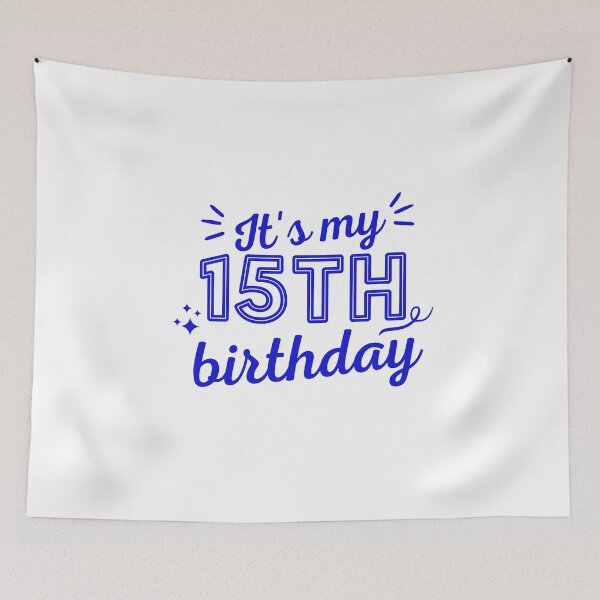 Item preview, 15th birtdhday gift for friends funny birdthday design designed and sold by ALLURE-minimal.
