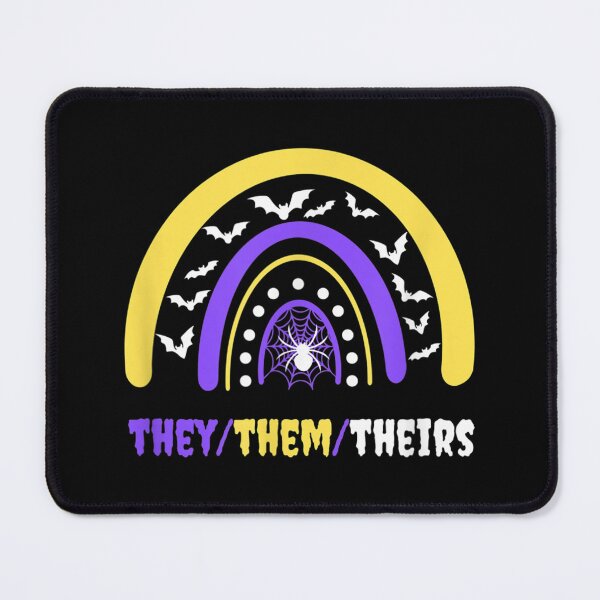 Item preview, They Them Theirs Nonbinary Pronouns LGBTQ Halloween LGBT designed and sold by Jackwidforss.