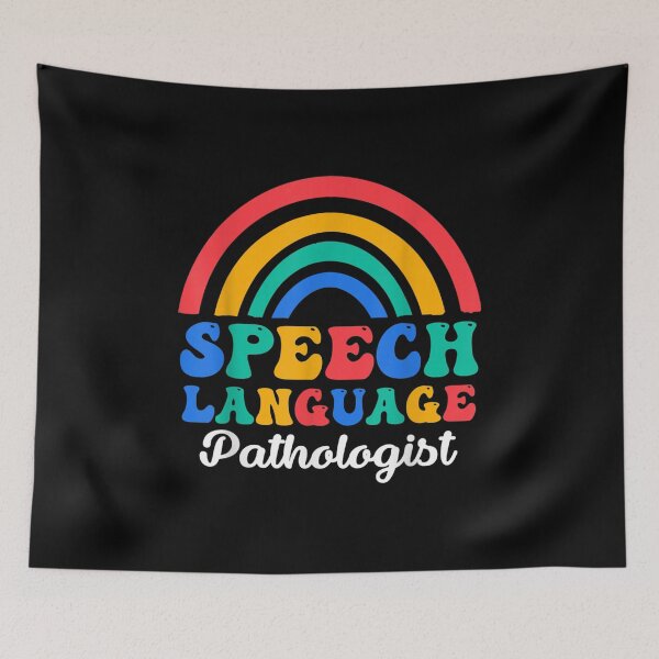 Item preview, Speech Language Pathologist Rainbow SLP Speech Therapy designed and sold by Axelhellquis.