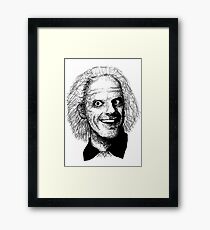 Doc Brown Framed Print