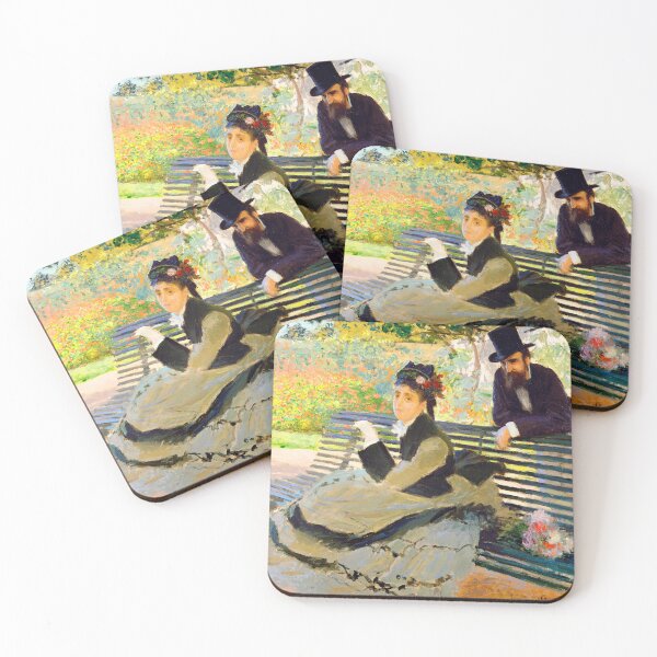 Item preview, Camille Monet on a Garden Bench By Claude Monet  designed and sold by Tamas Das.
