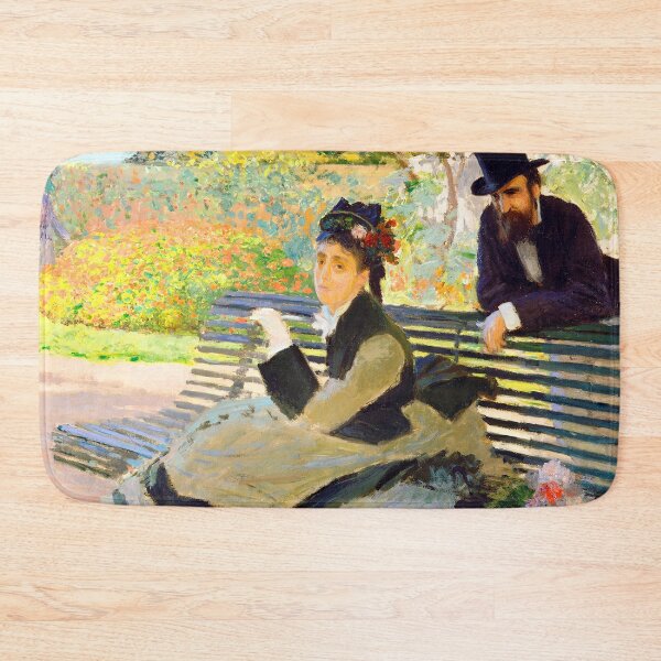 Item preview, Camille Monet on a Garden Bench By Claude Monet  designed and sold by Tamas Das.