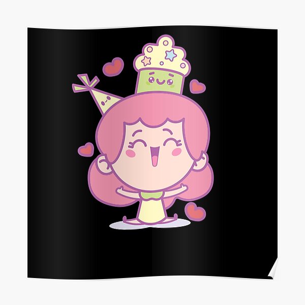 baby-girl-happy-birthday-poster-for-sale-by-lakeshalashawn-redbubble