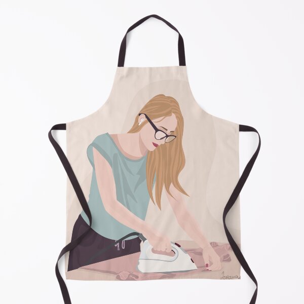 Item preview, Girl ironing and listening music - Simple life designed and sold by Zorana Stevanovic.