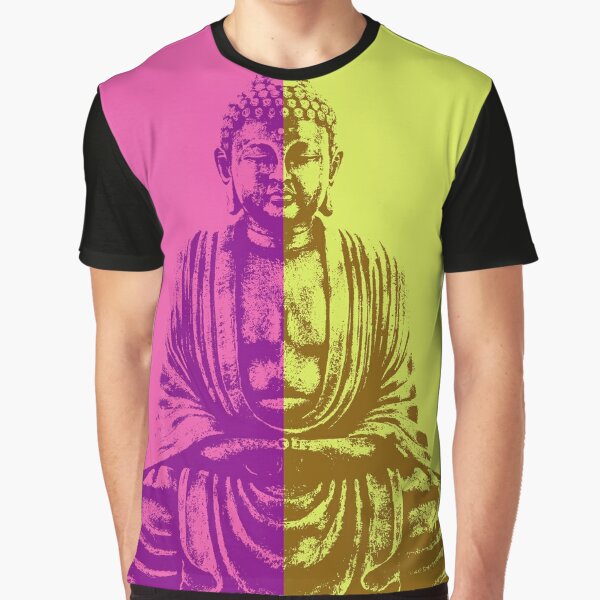 buddha print shirt