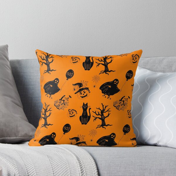 Item preview, Halloween Pattern Black Boo  designed and sold by offtza.