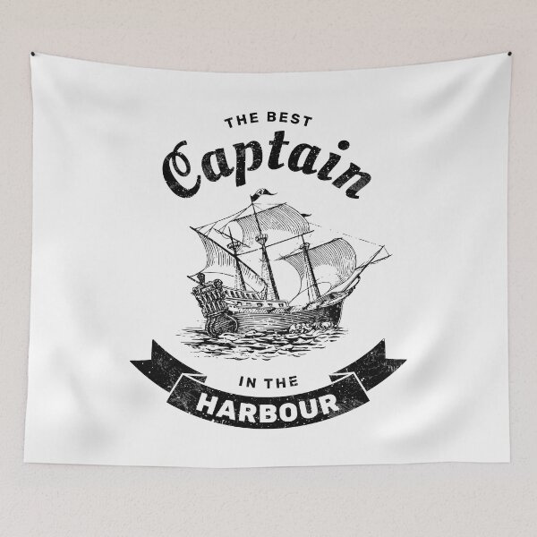 Item preview, The Best Captain in the Harbour Port designed and sold by absolutdesign.