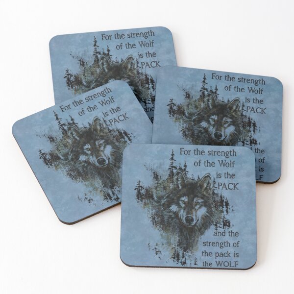 Item preview, For The Strength Of The Wolf Art Classic designed and sold by AlwineSeidel.