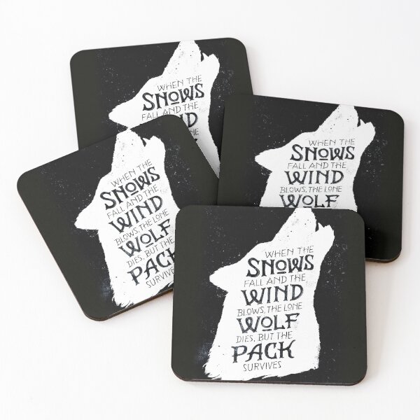 Item preview, When The Snows Fall And The Wind Blows The Long Wolf Art Colorful designed and sold by AlwineSeidel.