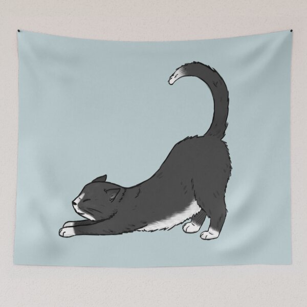 Item preview, Black and white cat designed and sold by Milanicole.