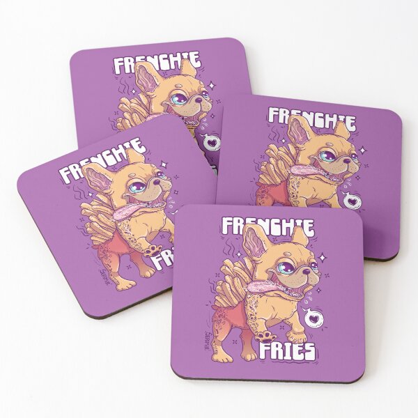 Item preview, Frenchie French Fries pun Frenchie Fries designed and sold by SPIRIMAL.