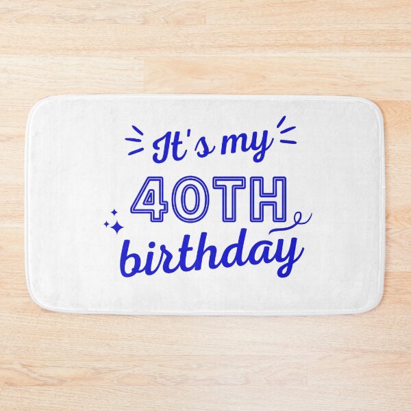 Item preview, 40th birtdhday gift for friends funny sweet birdthday the age of consent designed and sold by ALLURE-minimal.