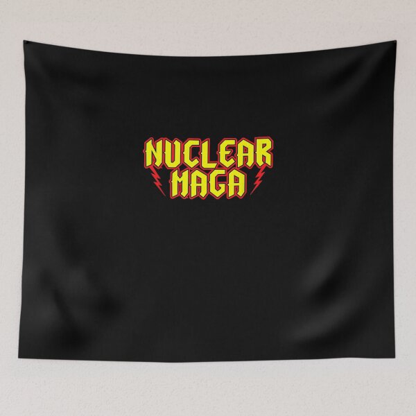 Item preview, Nuclear MAGA as a Band Logo designed and sold by RonniePotter78.