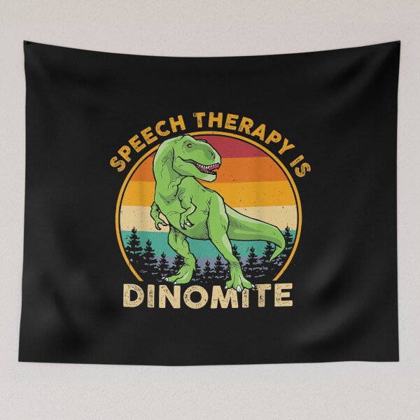 Item preview, Speech Therapy Is Dinomite SLP Speech Language Pathologist designed and sold by Axelhellquis.