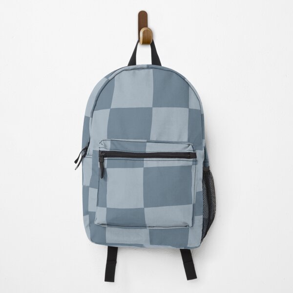 Item preview, Wavy checkerboard pattern blue  designed and sold by laurenryan24.