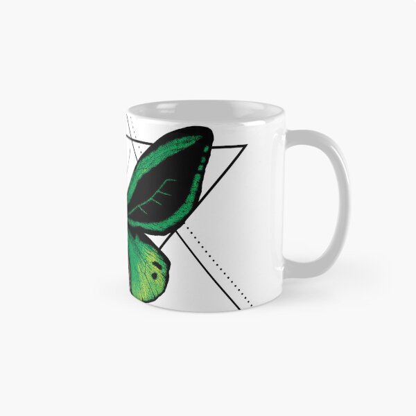 Item preview, Geometric Green Butterfly designed and sold by KatieSaldanha.