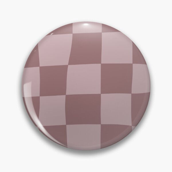 Item preview, Wavy checkerboard pattern chocolate brown  designed and sold by laurenryan24.