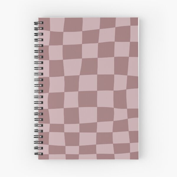 Item preview, Wavy checkerboard pattern chocolate brown  designed and sold by laurenryan24.