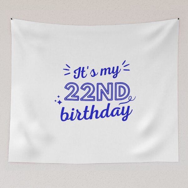 Item preview, 22nd birtdhday gift for friends funny sweet birdthday the age of consent designed and sold by ALLURE-minimal.