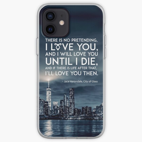 I Love You - Jace Herondale - Mortal Instruments iPhone Soft Case