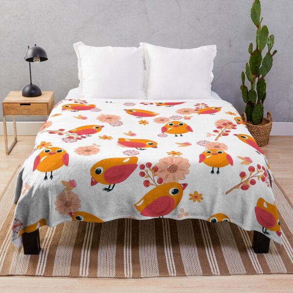 Item preview, Orange Birds designed and sold by DigitalArtBird.