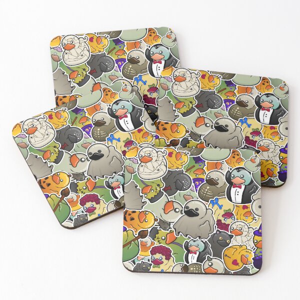 Item preview, Halloween Rubber Ducky - Pattern of Rubber Duckies designed and sold by Gay-Koala.