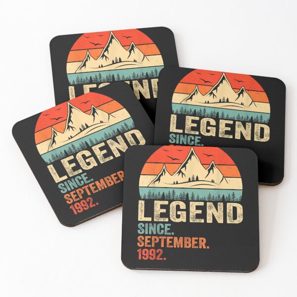 Item preview, Legend Since September 1992 Retro 30 Years Old 30th Birthday  designed and sold by andrewbashfordb.