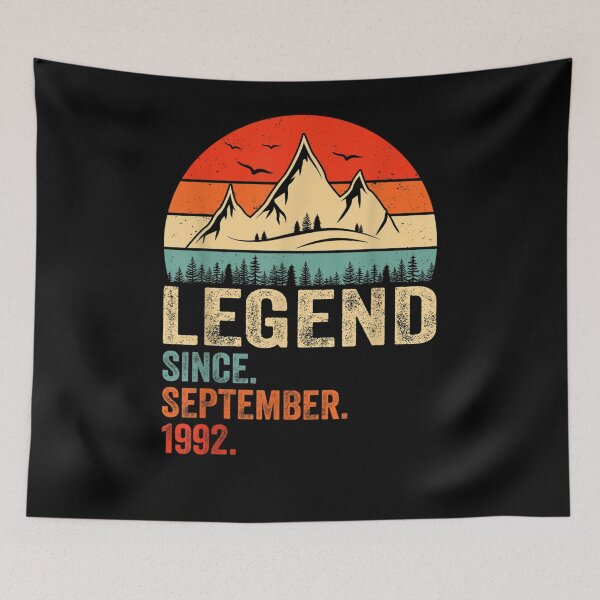 Item preview, Legend Since September 1992 Retro 30 Years Old 30th Birthday  designed and sold by andrewbashfordb.