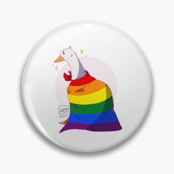 Item preview, Pride month duck (rainbow)  designed and sold by Lemonrobin.
