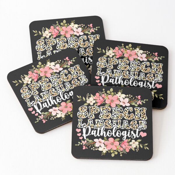 Item preview, Speech Language Pathologist Leopard Floral Speech Therapy designed and sold by Axelhellquis.