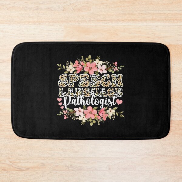 Item preview, Speech Language Pathologist Leopard Floral Speech Therapy designed and sold by Axelhellquis.