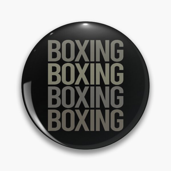 Item preview, Gray Text Art Boxing designed and sold by StoreCalamity.