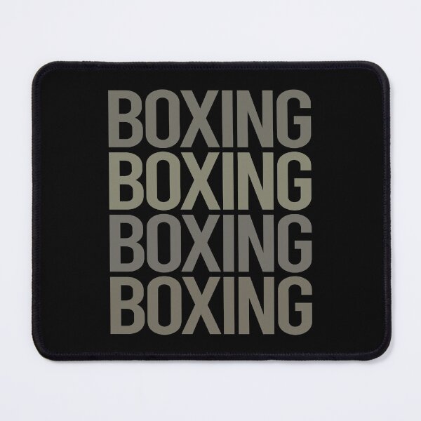 Item preview, Gray Text Art Boxing designed and sold by StoreCalamity.