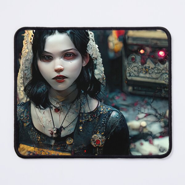 Item preview, Snow White Goth Cyberpunk Vampire Instrumentalist designed and sold by Jacob Montanez.