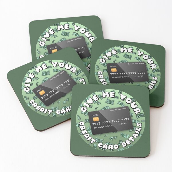 Item preview, Give Me Your Credit Card Details designed and sold by everything4eva.