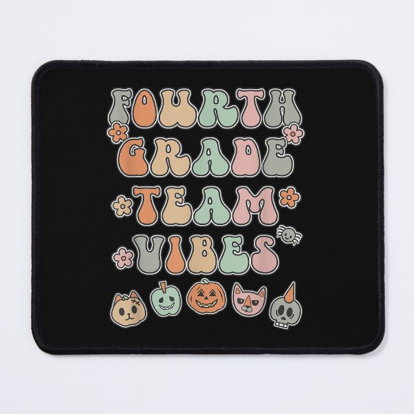 Item preview, Fourth Grade Team Vibes Teacher Student Halloween Vintage designed and sold by Jackwidforss.