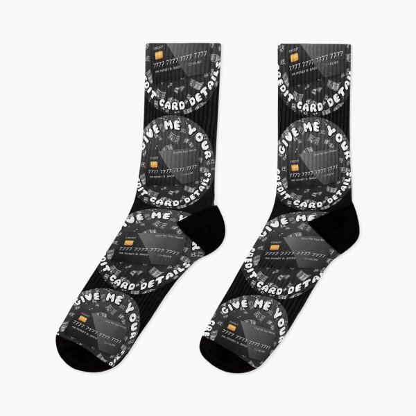 Item preview, Give Me Your Credit Card Details Black designed and sold by everything4eva.