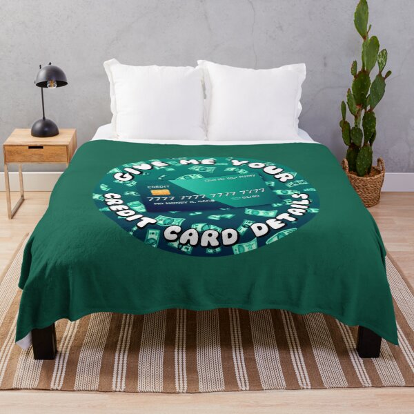 Item preview, Give Me Your Credit Card Details Turquoise designed and sold by everything4eva.