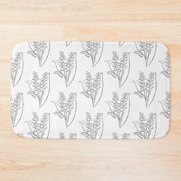 Item preview, Lily of the Valley Drawing May Birthday Flower designed and sold by Digi Artworks Store.