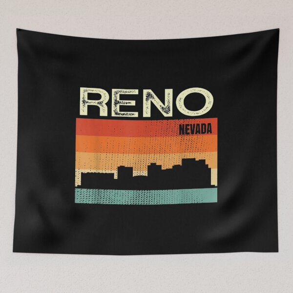 Item preview, Reno Nevada Town Skyline designed and sold by Tobiasforslund.