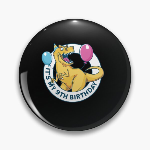 Item preview, REX DINO IT MY 9TH BIRTHDAY DINOSAUR designed and sold by sobriowslen.