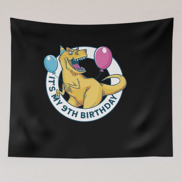 Item preview, REX DINO IT MY 9TH BIRTHDAY DINOSAUR designed and sold by sobriowslen.