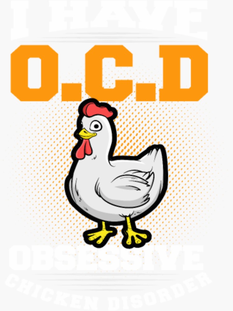 "Chickens Rooster Farmer Poultry Hen Rooster Chicks19" Sticker for Sale