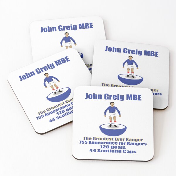Item preview, Rangers FC, The Greatest Ever Ranger, John Greig, Football Fan Gift, Glasgow designed and sold by FootyLocker.