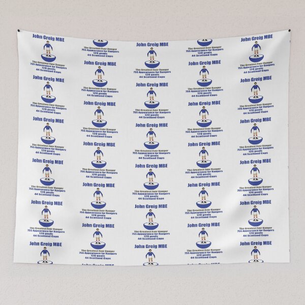 Item preview, Rangers FC, The Greatest Ever Ranger, John Greig, Football Fan Gift, Glasgow designed and sold by FootyLocker.