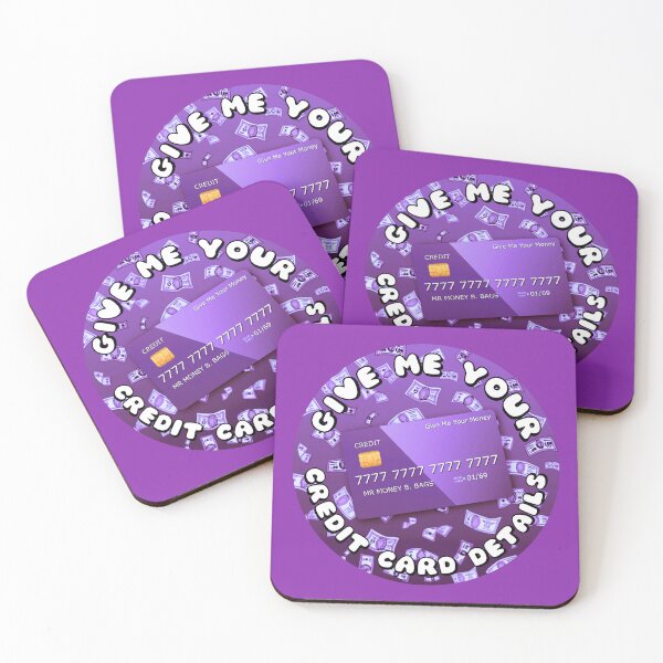Item preview, Give Me Your Credit Card Details Purple designed and sold by everything4eva.