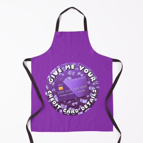 Item preview, Give Me Your Credit Card Details Purple designed and sold by everything4eva.